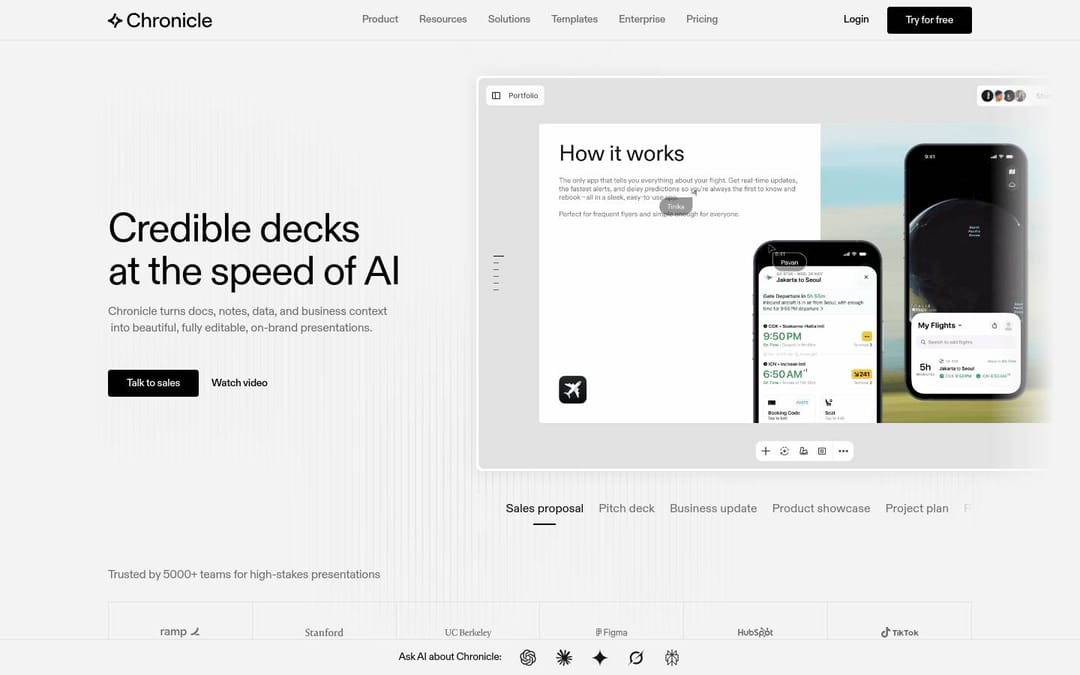 Copie du site Chronicle